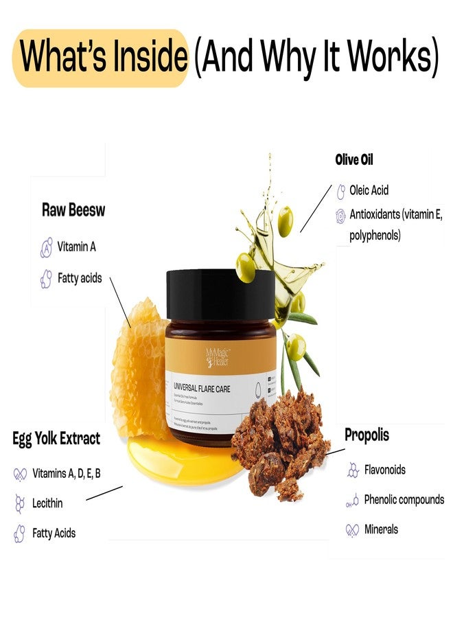 MyMagicHealer Comfort Flare Care | 1oz Collection of All-Natural Salves for Skin Flare-Ups - Image 4